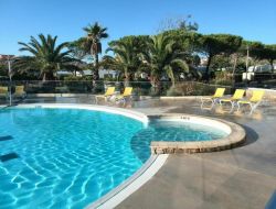 Seaside camping in Le Cap d'Agde, Languedoc Roussillon.