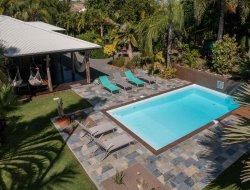 Holiday accommodation with pool in Guadeloupe.