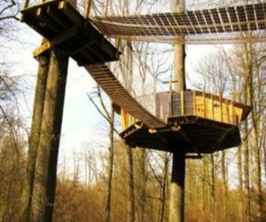 Giffaumont Marne cabane perche en Champagne Ardennes