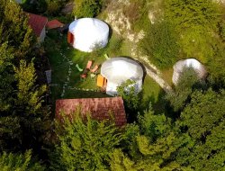 Unusual holiday in yurt in south of France