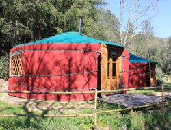 Unusual holiday in Yurt in Languedoc Roussillon. near Tornac