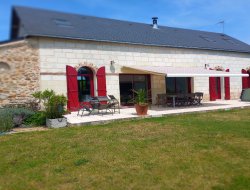 Holiday home for a group near Saumur in France. near La Breille les Pins