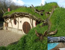 Unusual holiday accommodation in Normandy, France.