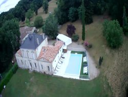 Holiday home for a group with pool in Gironde near Margueron