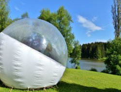 Unusual stay in a yurt, a tipi or a bubble in Auvergne near Les Ancizes Comps