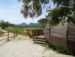 Ecological holidays near Montpellier in Languedoc Roussillon. near Roquedur