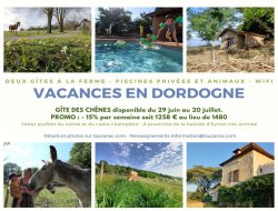 Logement 5-8 personnes  31 km* de Pessac sur Dordogne