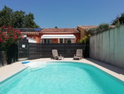 Holidau home with pool near Avignon in Provence.