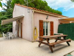 Holiday cottage with heated pool near Perpignan, France.