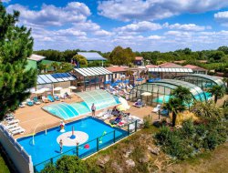 campsite mobilhome in with heated pool in Vendee. near Mach