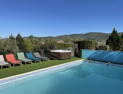 Large holiday home near Pont d'Arc in south of France.