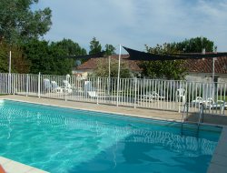 Holiday home with pool near La Rochelle in France.