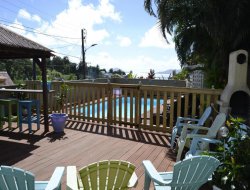 Trois Rivieres Gites avec piscine en Guadeloupe.