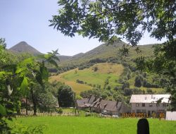 Rural accommodation in the Cantal, Auvergne.
