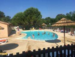 Holidays on a campsite in Ardeche. near Peyremale